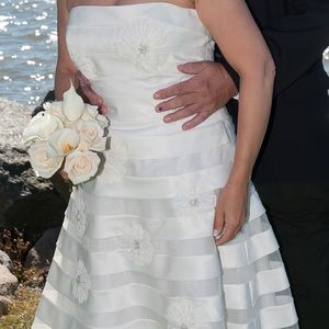 Wedding Dress cocktail lengh